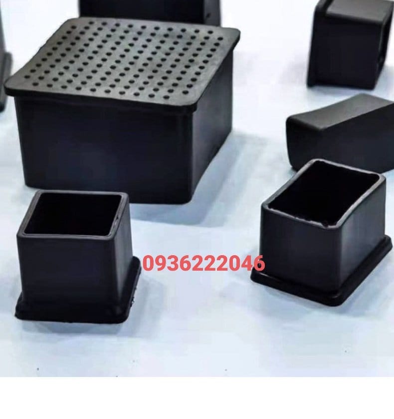 Bịt cao su ngoài cho hộp vuông 16x16 đến 100mm