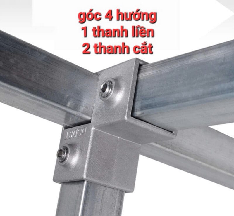 Khớp nối nhanh nhôm đúc dày 3mm