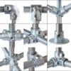 Khớp nối nhanh thép mạ kẽm dùng cho ống tròn phi 27 chịu lực lớn