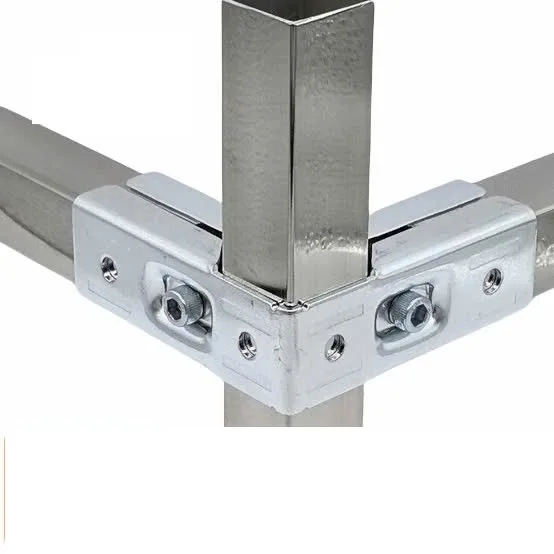 Khớp nối nhanh không cần hàn vuông 20,25,30mm chất liệu thép mạ kẽm