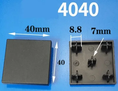 Bịt nhựa cho nhôm định hình 2020, 3030, 4040
