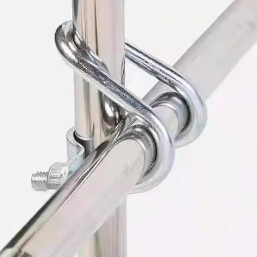 Cùm U kép nối ống hộp vuông tròn