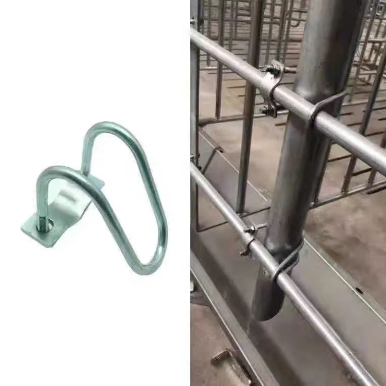 Cùm U kép nối ống hộp vuông tròn