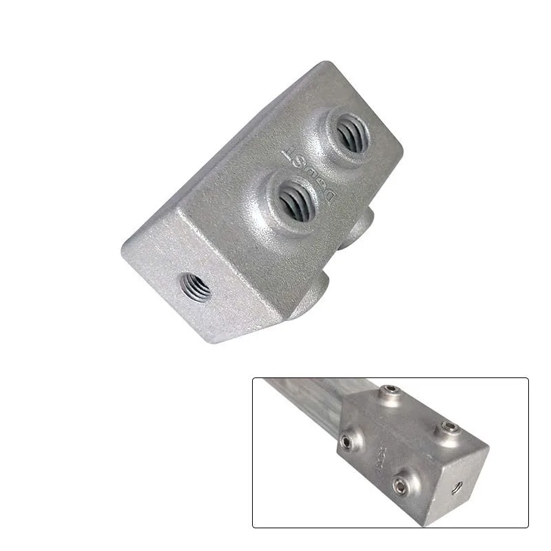 Chân lắp bánh xe sắt hộp